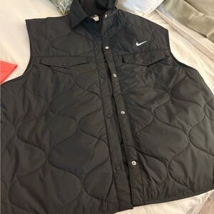 Nike Men's Black Padded Vest